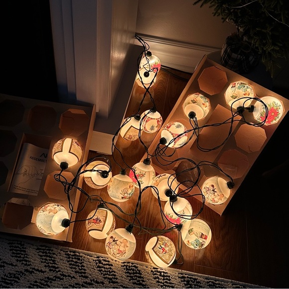 1970 Christmas Lights Glass Illuminated Lot of two boxes - Picture 4 of 16